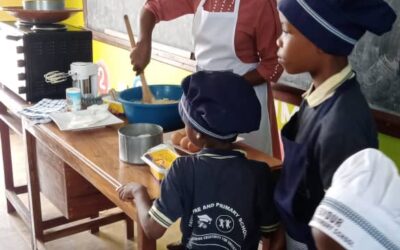 Favour Pre and Primary School Pupils Learn Baking as an Extracurricular Activities